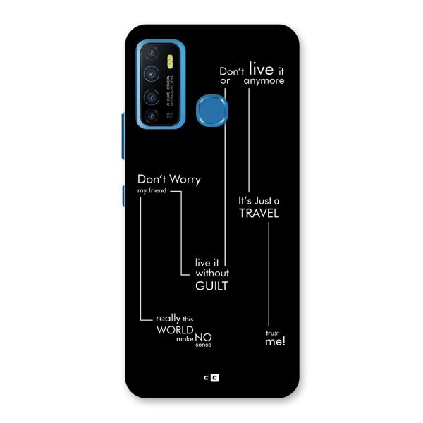 Quotes Of Life Back Case for Infinix Hot 9