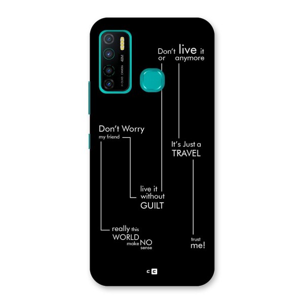 Quotes Of Life Back Case for Infinix Hot 9 Pro