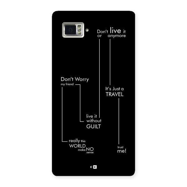 Quotes Of Life Back Case for Lenovo Vibe Z2 Pro K920
