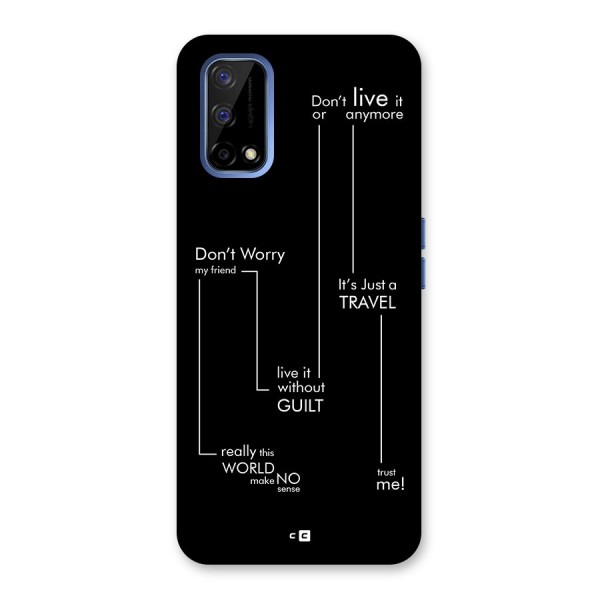 Quotes Of Life Back Case for Realme Narzo 30 Pro
