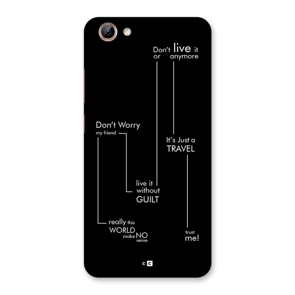 Quotes Of Life Back Case for Vivo Y71i