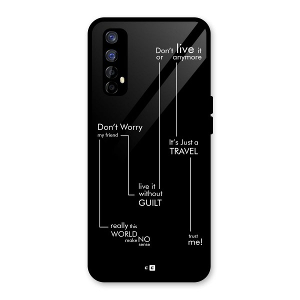 Quotes Of Life Glass Back Case for Realme Narzo 20 Pro