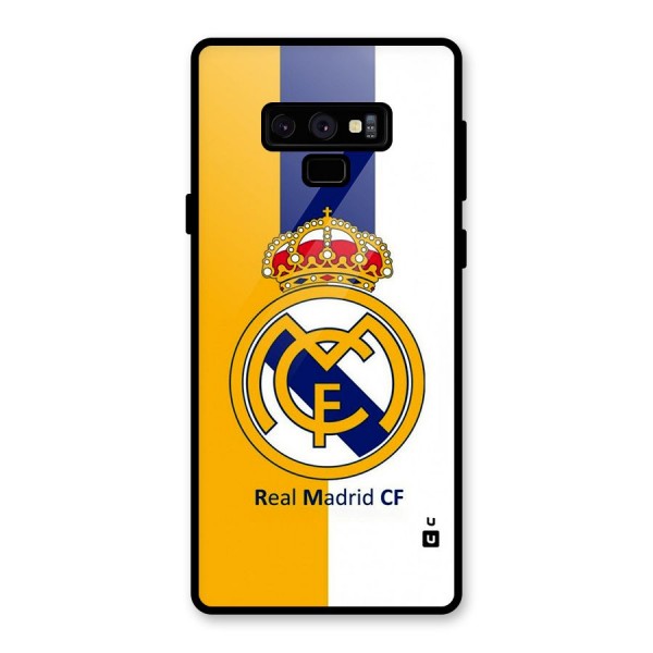 Real Madrid Glass Back Case for Galaxy Note 9