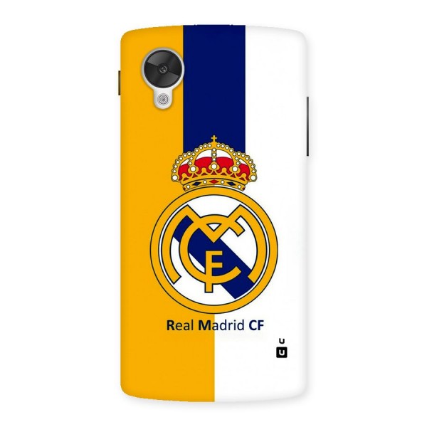 Real Madrid Back Case for Google Nexus 5
