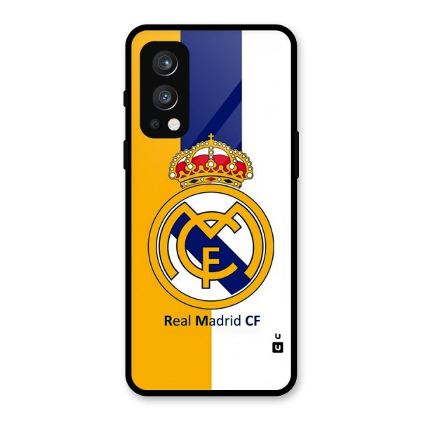 Real Madrid Glass Back Case for OnePlus Nord 2 5G