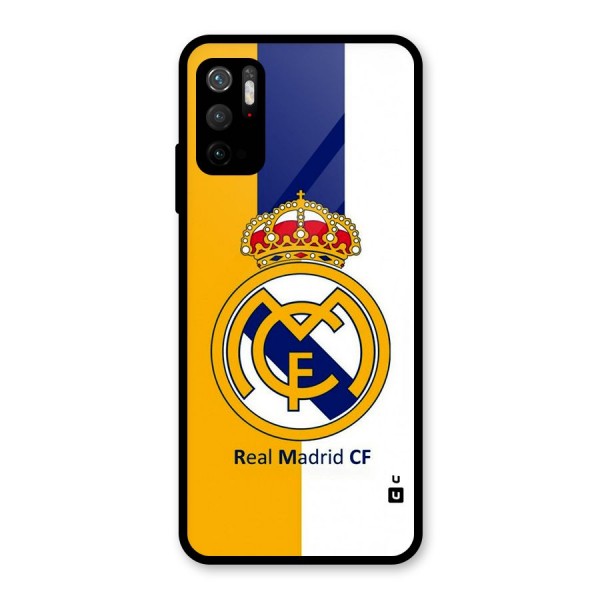 Real Madrid Glass Back Case for Poco M3 Pro 5G