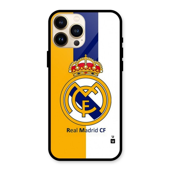 Real Madrid Glass Back Case for iPhone 13 Pro Max