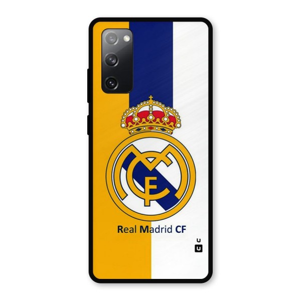 Real Madrid Metal Back Case for Galaxy S20 FE 5G