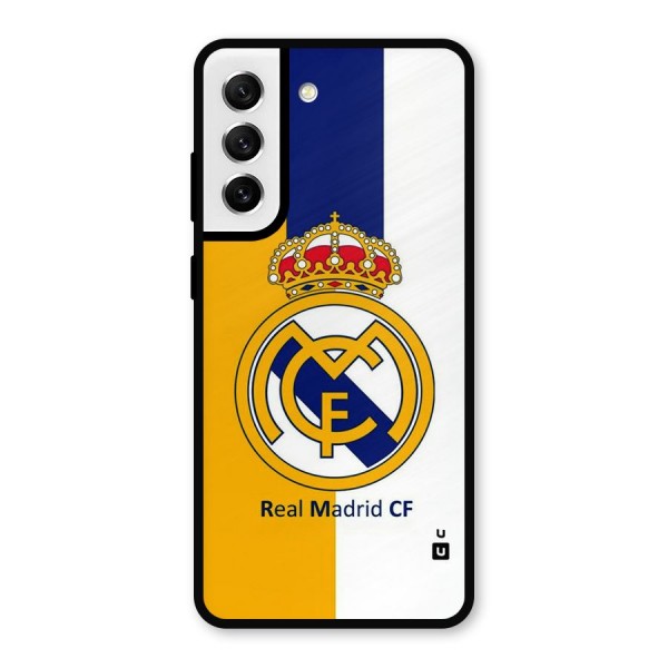 Real Madrid Metal Back Case for Galaxy S21 FE 5G