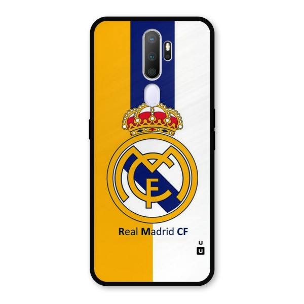Real Madrid Metal Back Case for Oppo A9 (2020)