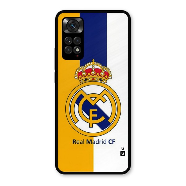 Real Madrid Metal Back Case for Redmi Note 11
