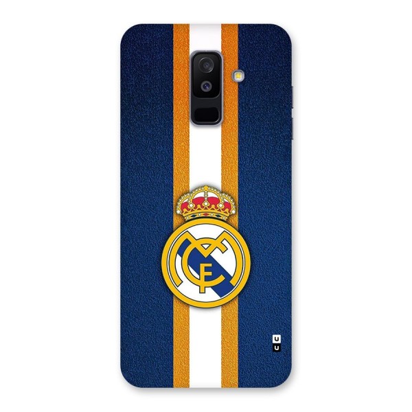 Real Madrid Stripes Back Case for Galaxy A6 Plus