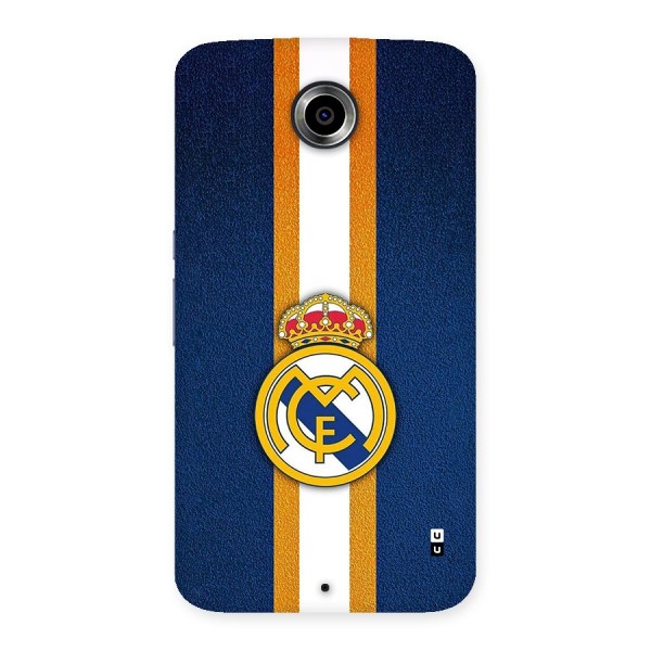 Real Madrid Stripes Back Case for Google Nexus 6