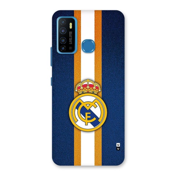 Real Madrid Stripes Back Case for Infinix Hot 9