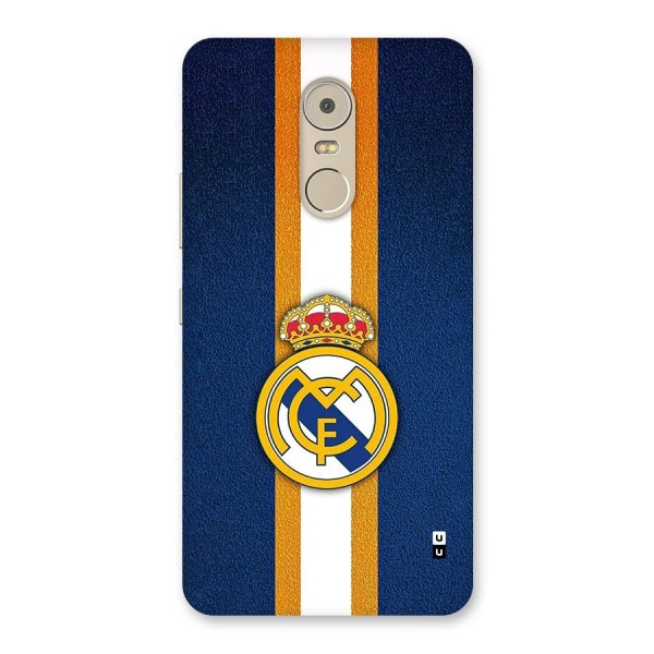 Real Madrid Stripes Back Case for Lenovo K6 Note