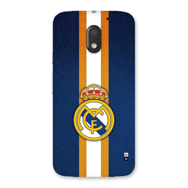 Real Madrid Stripes Back Case for Moto E3 Power