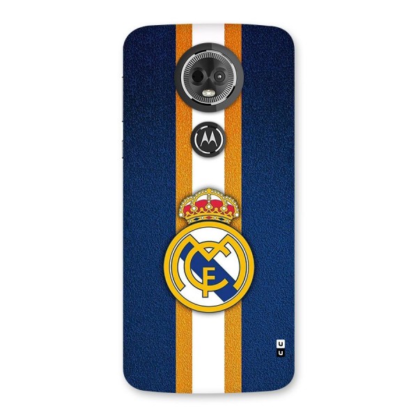 Real Madrid Stripes Back Case for Moto E5 Plus