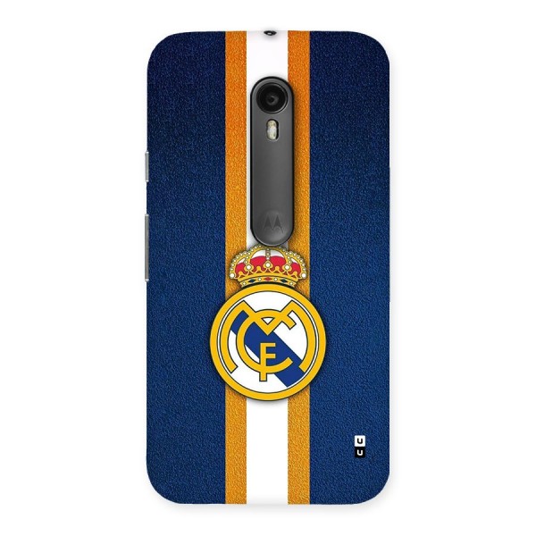 Real Madrid Stripes Back Case for Moto G3