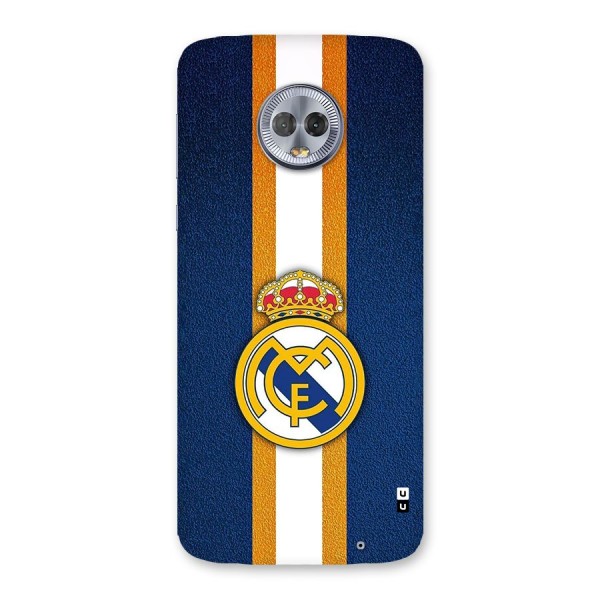 Real Madrid Stripes Back Case for Moto G6 Plus