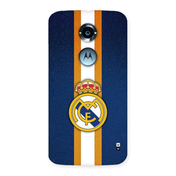 Real Madrid Stripes Back Case for Moto X2