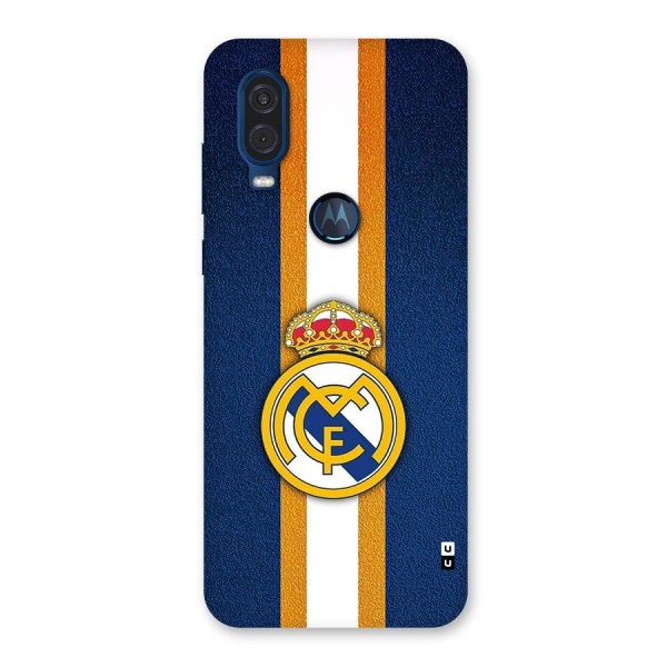 Real Madrid Stripes Back Case for Motorola One Vision
