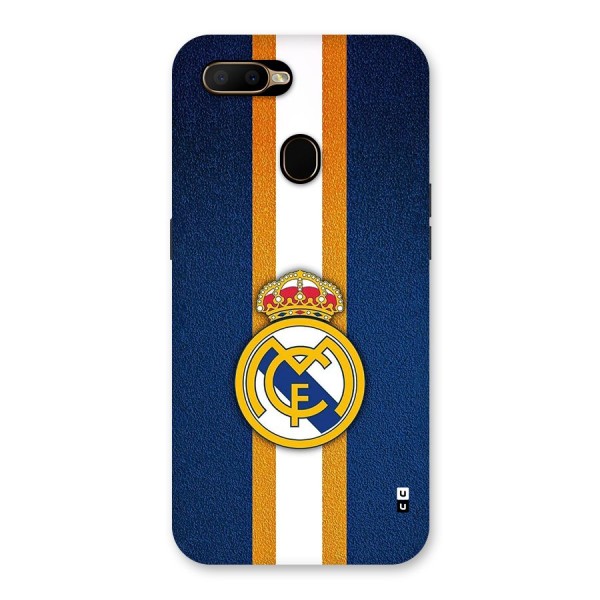 Real Madrid Stripes Back Case for Oppo A5s
