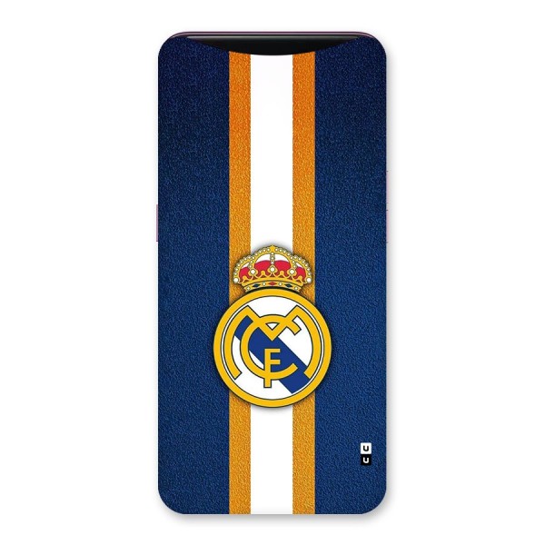 Real Madrid Stripes Back Case for Oppo Find X