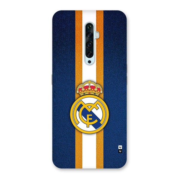 Real Madrid Stripes Back Case for Oppo Reno2 F