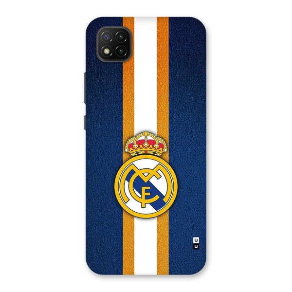 Real Madrid Stripes Back Case for Poco C3
