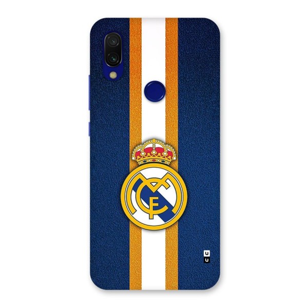 Real Madrid Stripes Back Case for Redmi 7