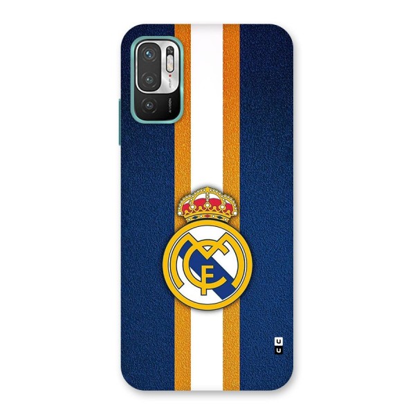 Real Madrid Stripes Back Case for Redmi Note 10T 5G