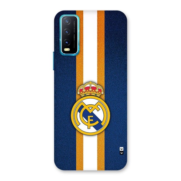 Real Madrid Stripes Back Case for Vivo Y20i