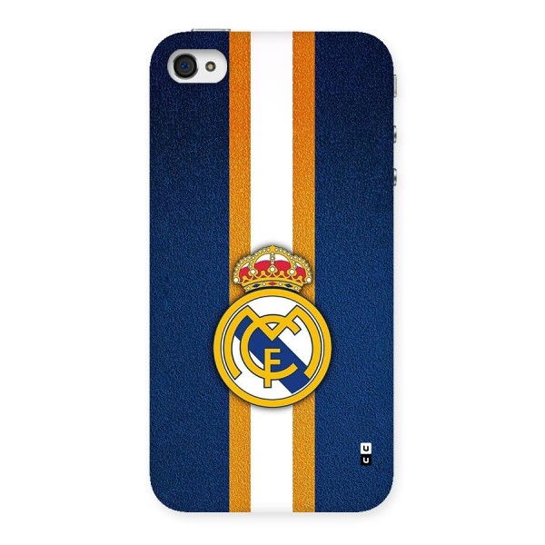 Real Madrid Stripes Back Case for iPhone 4 4s