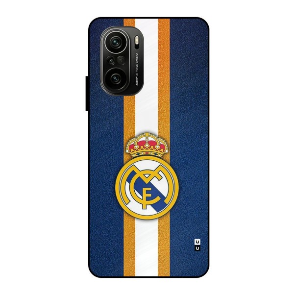 Real Madrid Stripes Metal Back Case for Mi 11X Pro
