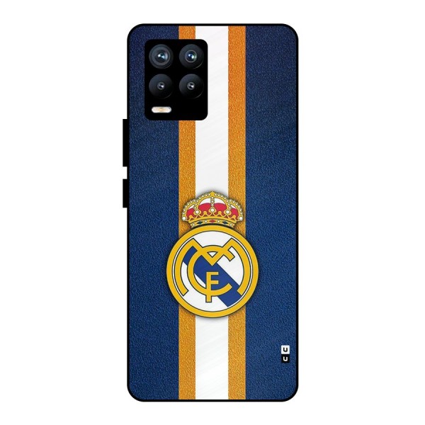 Real Madrid Stripes Metal Back Case for Realme 8 Pro