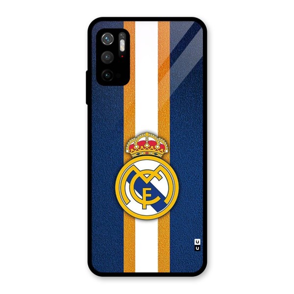 Real Madrid Stripes Metal Back Case for Redmi Note 10T 5G