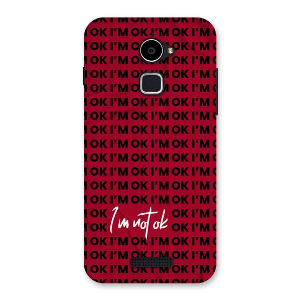 Really Not Ok Back Case for Coolpad Note 3 Lite