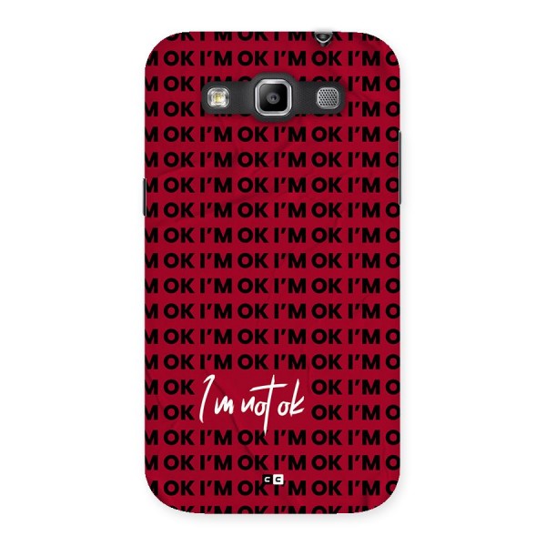 Really Not Ok Back Case for Galaxy Grand Quattro