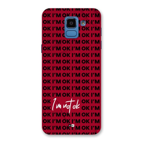 Really Not Ok Back Case for Galaxy On6