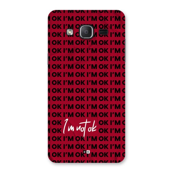 Really Not Ok Back Case for Galaxy On7 Pro