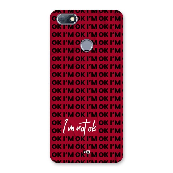 Really Not Ok Back Case for Infinix Note 5