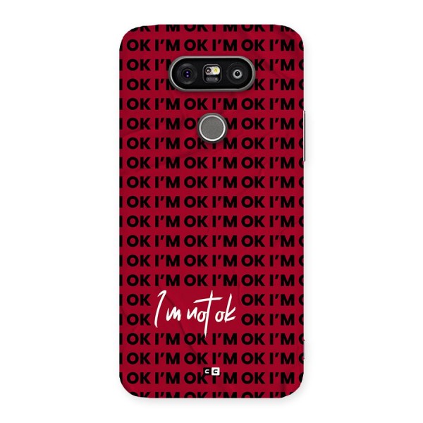 Really Not Ok Back Case for LG G5