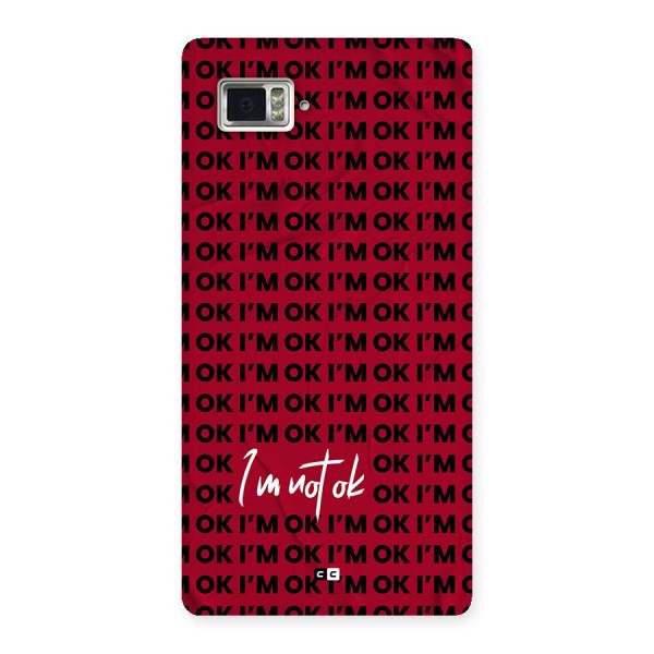 Really Not Ok Back Case for Lenovo Vibe Z2 Pro K920