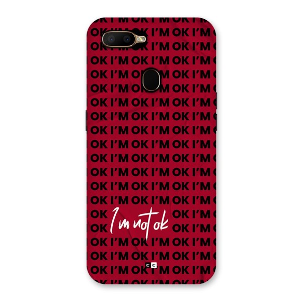 Really Not Ok Back Case for Oppo A5s
