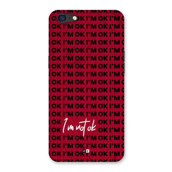 Really Not Ok Back Case for Oppo A71