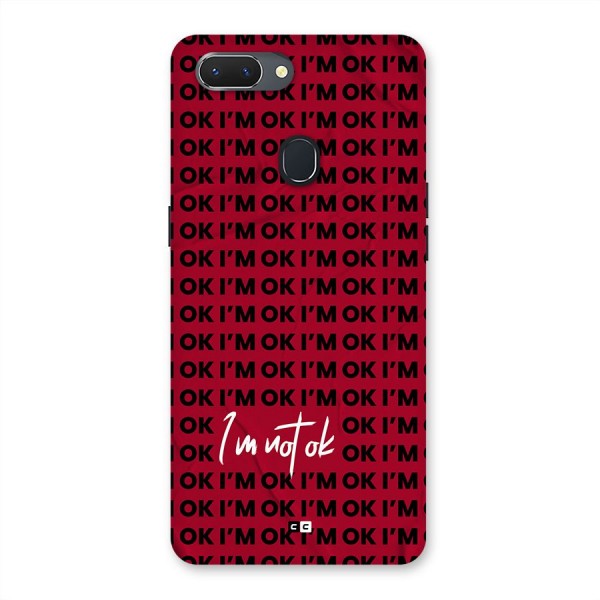 Really Not Ok Back Case for Realme 2