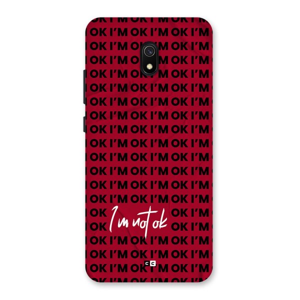 Really Not Ok Back Case for Redmi 8A