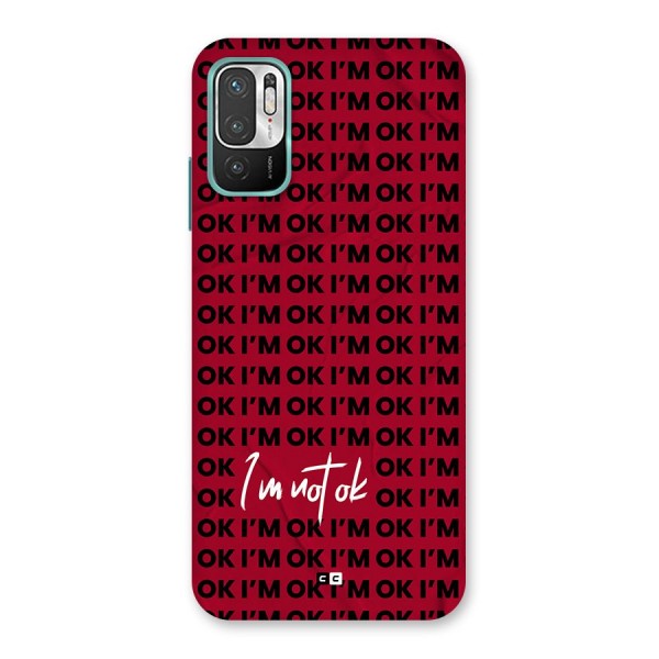 Really Not Ok Back Case for Redmi Note 10T 5G