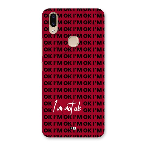 Really Not Ok Back Case for Vivo V9 Youth