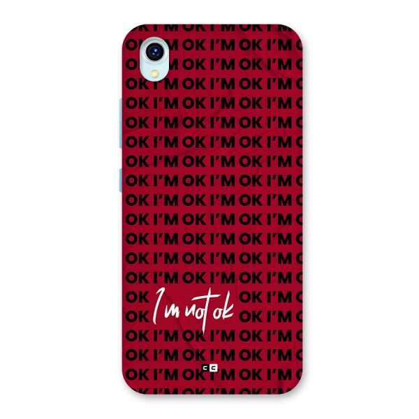 Really Not Ok Back Case for Vivo Y1s
